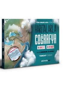 Tüm Sınavlara Yönelik Haritalarla Coğrafya kitap kapağı