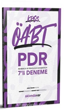 KPSS ÖABT Rehberlik ve Psikolojik Danışmanlık 7 Deneme kitap kapağı
