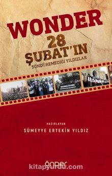 Wonder 28 Şubatın Söndüremediği Yıldızlar kitap kapağı