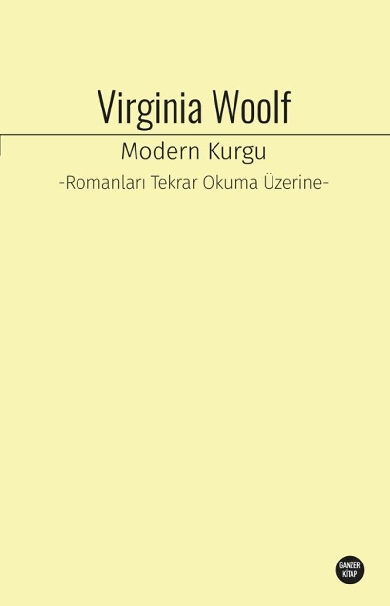 Modern Kurgu Romanları Tekrar Okuma Üzerine kitap kapağı