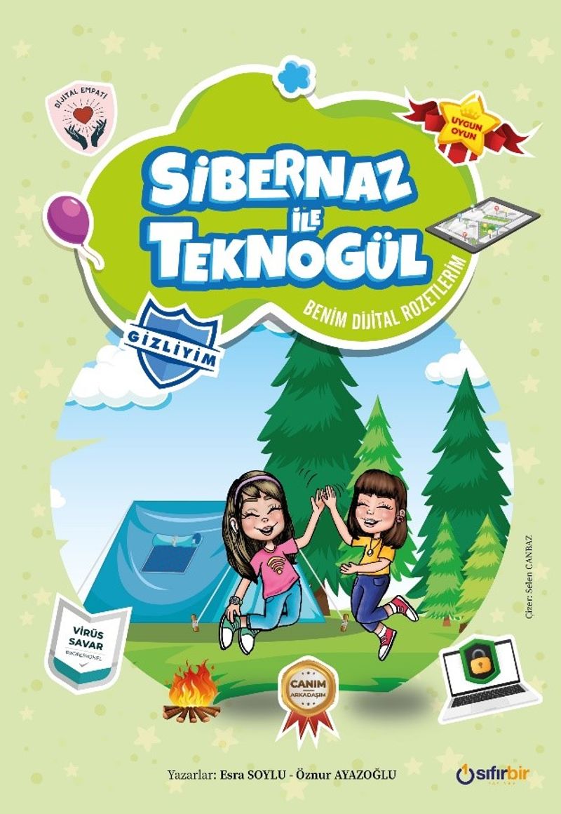 Sibernaz İle Teknogül / Benim Dijital Rozetlerim kitap kapağı