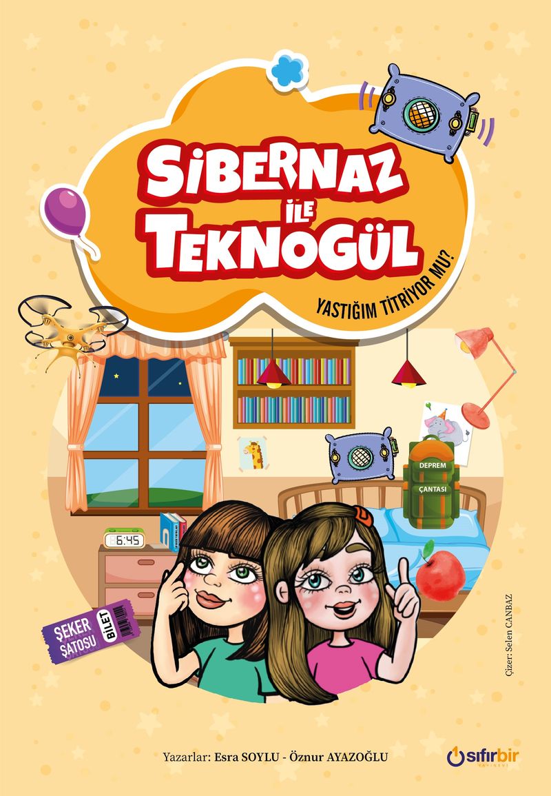 Sibernaz İle Teknogül / Yastığım Titriyor Mu? kitap kapağı