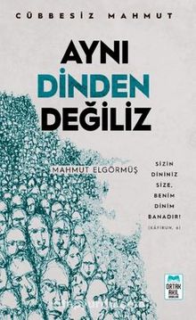 Aynı Dinden Değiliz kitap kapağı