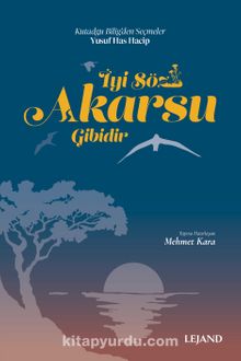 İyi Söz Akarsu Gibidir & Kutadgu Bilig'den Seçmeler kitap kapağı