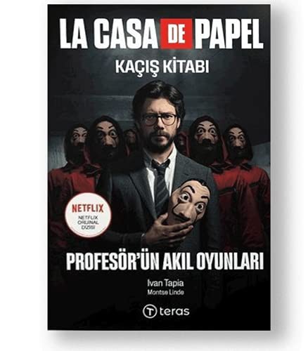 La Casa De Papel Kaçış Kitabı Profesör'ün Akıl Oyunları kitap kapağı