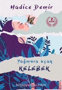 Yağmura Uçan Kelebek kitap kapağı