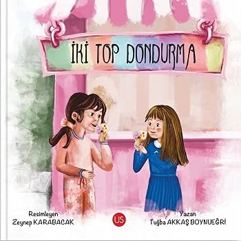 İki Top Dondurma kitap kapağı