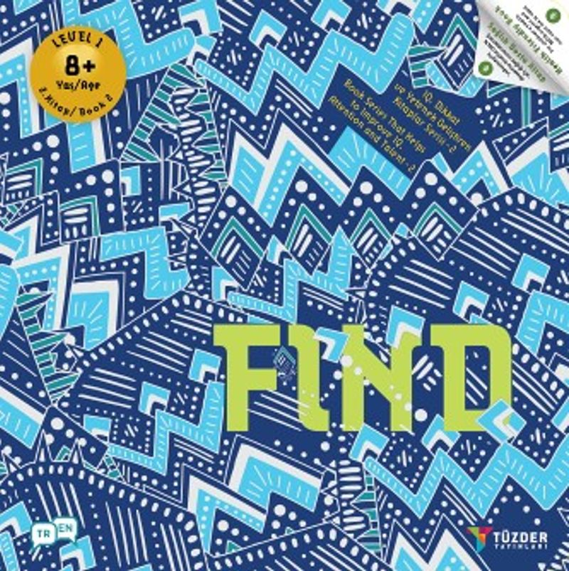8+ Yaş Fınd kitap kapağı
