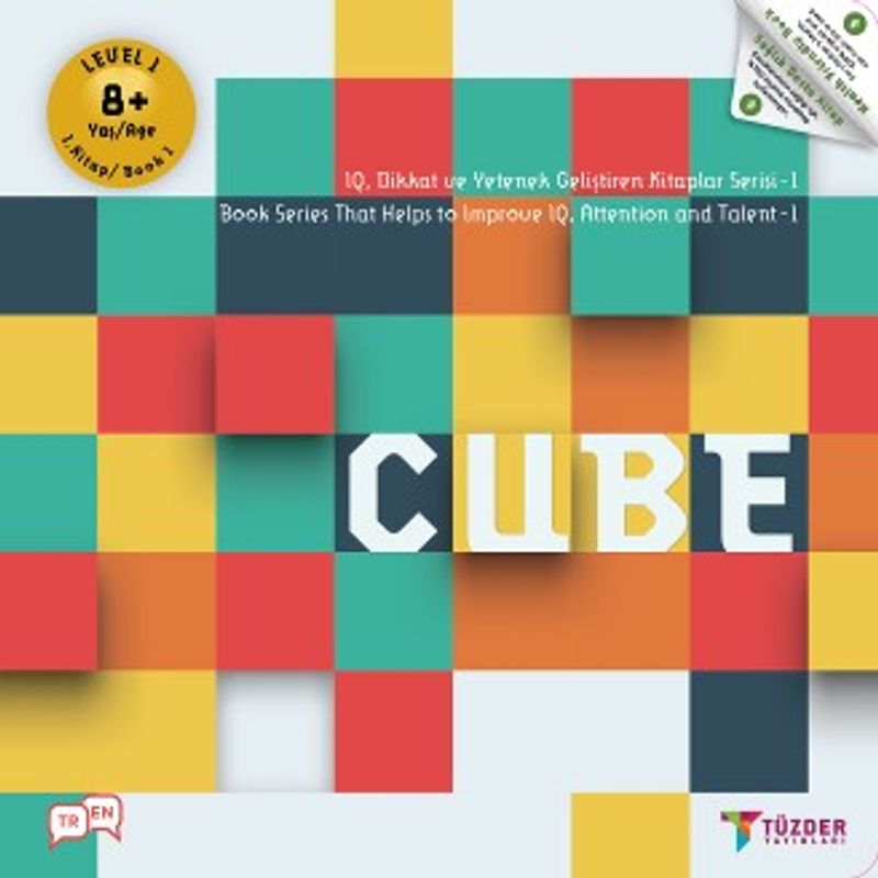 8+ Yaş Cube kitap kapağı