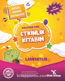 Kolaydan Zora Etkinlik Kitabım / Labirentler kitap kapağı