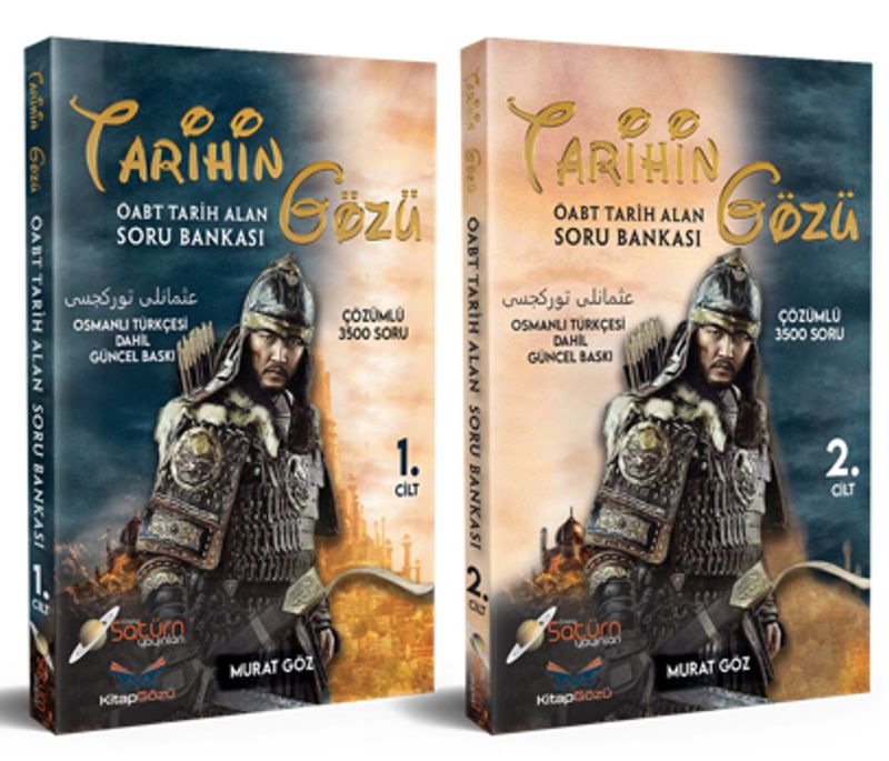 2022 Tarihin Gözü ÖABT Tarih Öğretmenliği Soru Bankası (2 Cilt) kitap kapağı