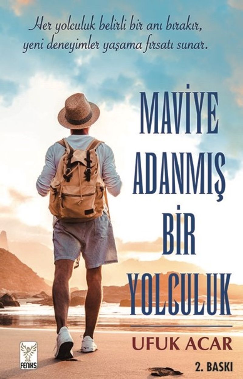 Maviye Adanmış Bir Yolculuk kitap kapağı