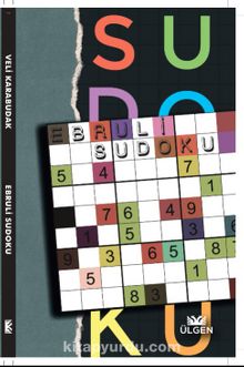 Ebruli Sudoku kitap kapağı