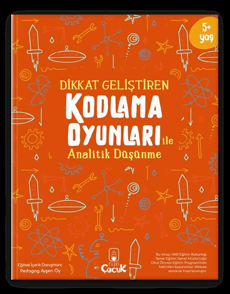 Dikkat Geliştiren Kodlama Oyunları ile Analitik Düşünme kitap kapağı