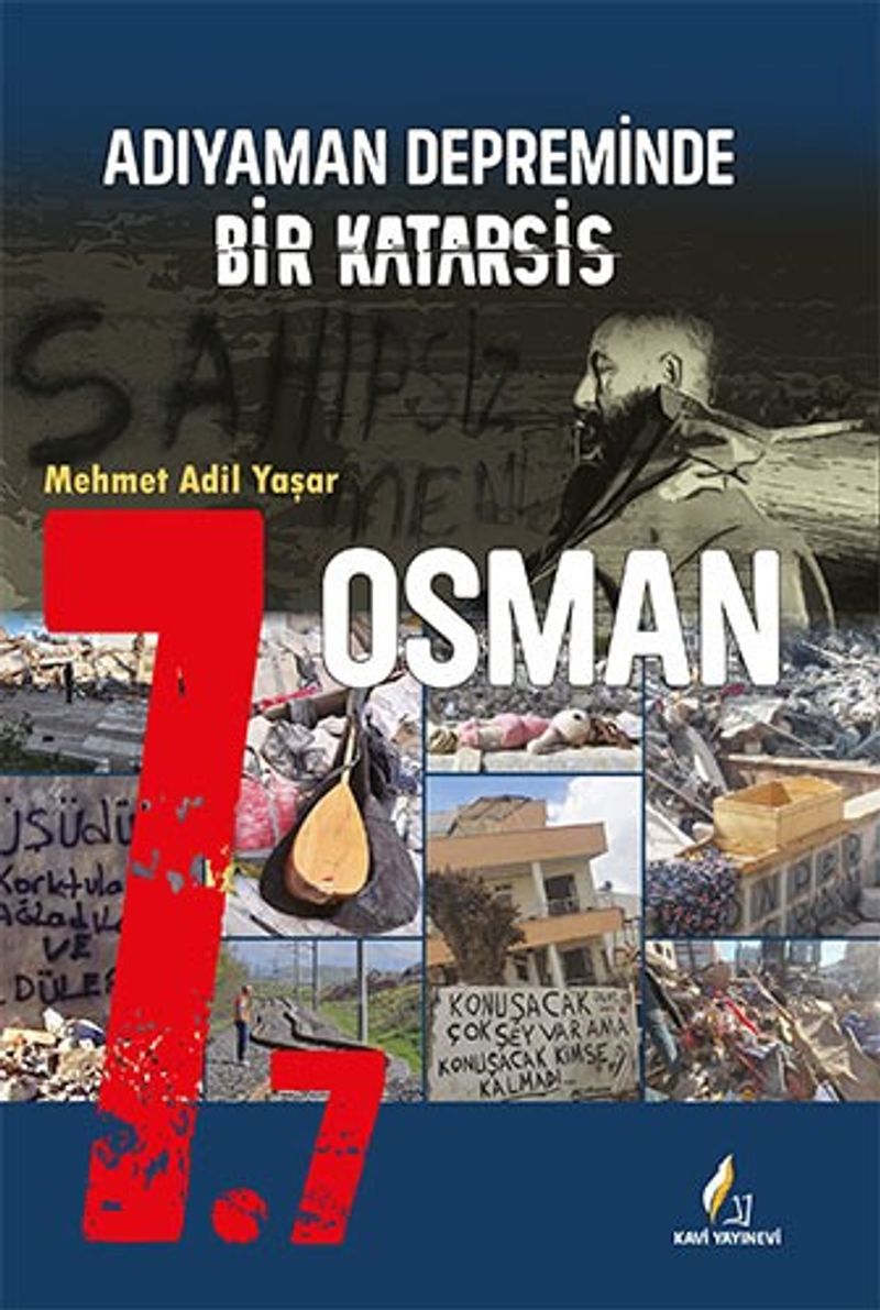 Adıyaman Depreminde Bir Katarsis Osman kitap kapağı