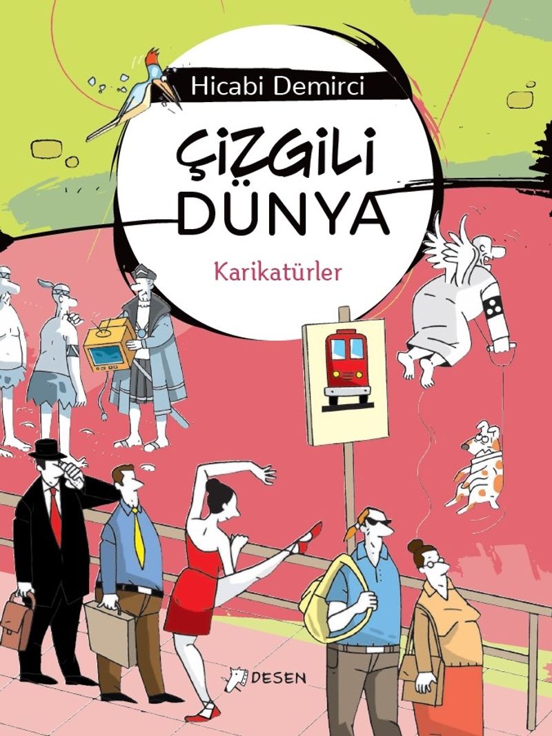 Çizgili Dünya Karikatürler kitap kapağı