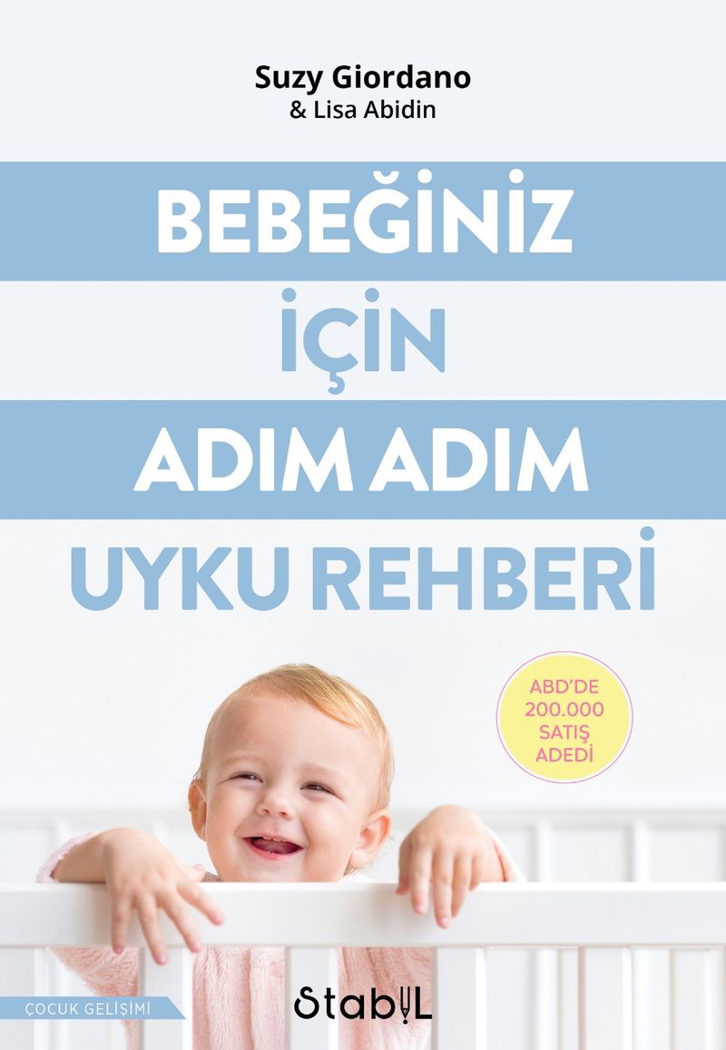 Bebeğiniz İçin Adım Adım Uyku Rehberi kitap kapağı