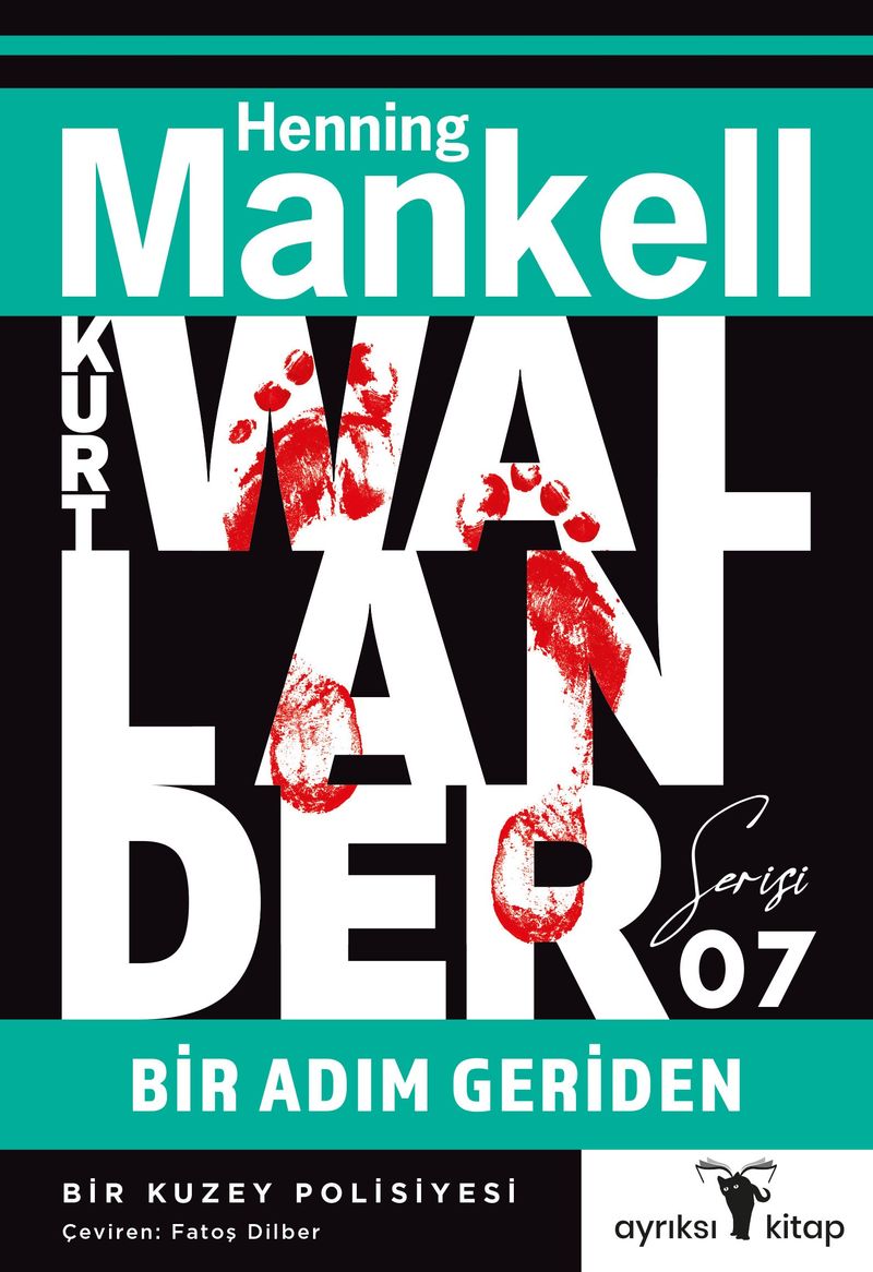 Bir Adım Geriden - Kurt Wallander Serisi kitap kapağı