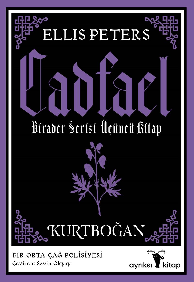 Kurtboğan / Cadfael Birader 3 kitap kapağı