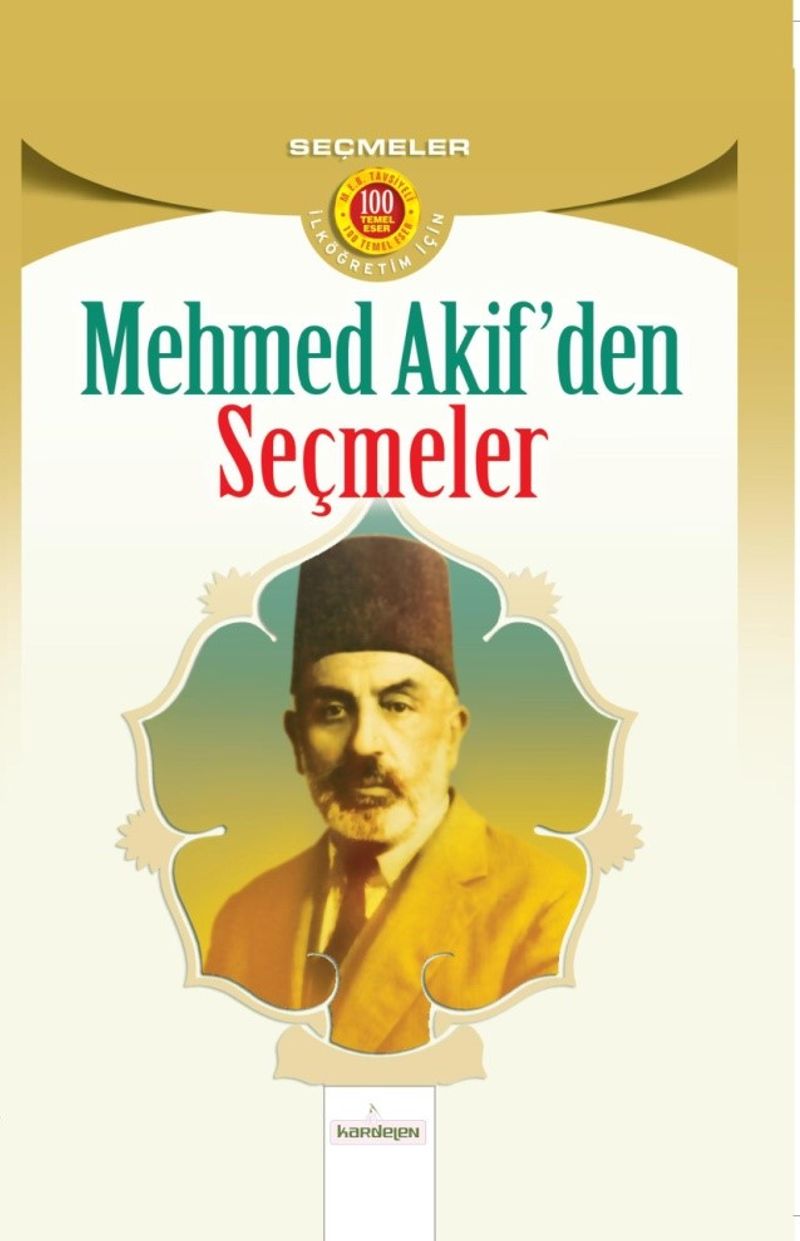 Mehmet Akif`den Seçmeler kitap kapağı