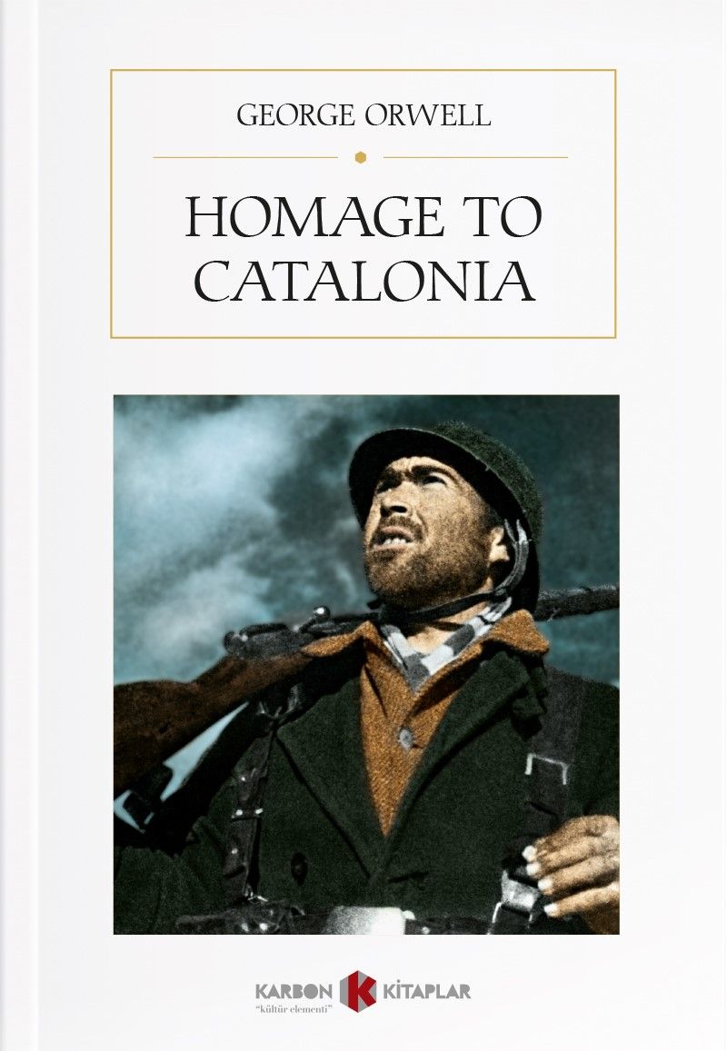 Homage to Catalonia kitap kapağı