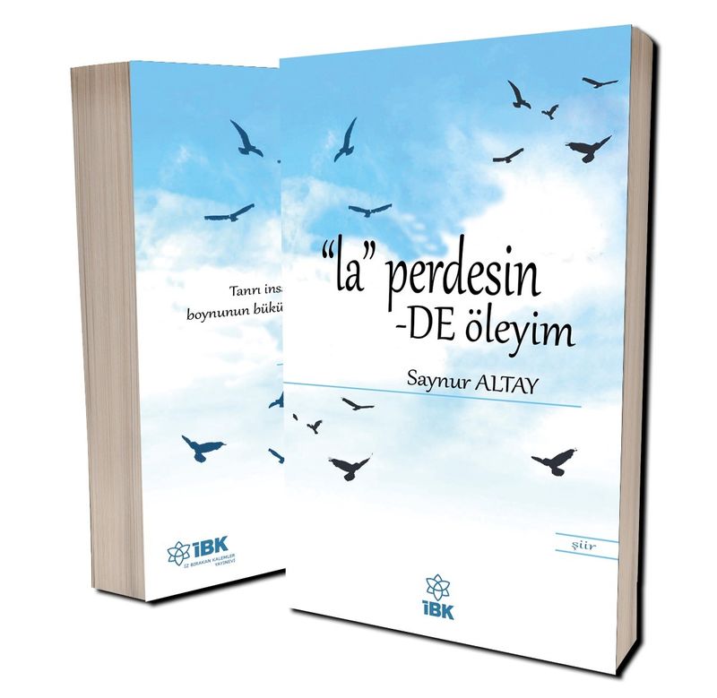 La Perdesinde Öleyim kitap kapağı