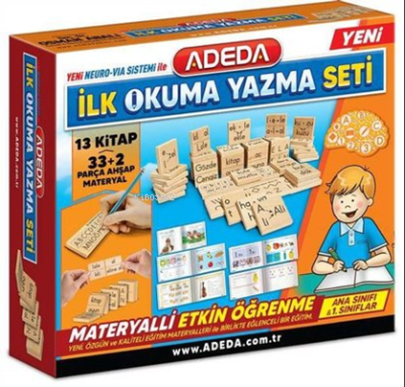 İlk Okuma Yazma Seti Ana Sınıfı ve 1. Sınıflar kitap kapağı