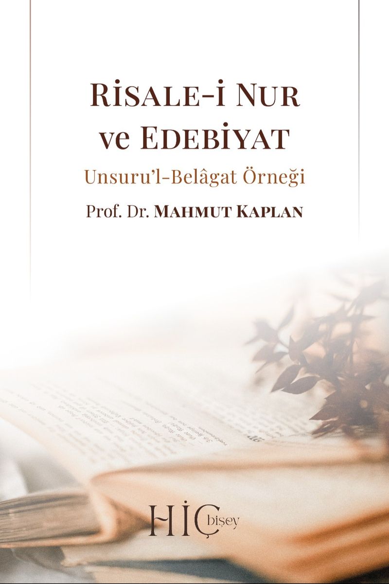 Risale-i Nur ve Edebiyat Unsuru'l-Belagat Örneği kitap kapağı