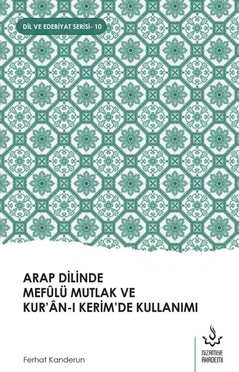Arap Dilinde Mefûlü Mutlak ve Kur'an-I Kerim'de Kullanımı kitap kapağı
