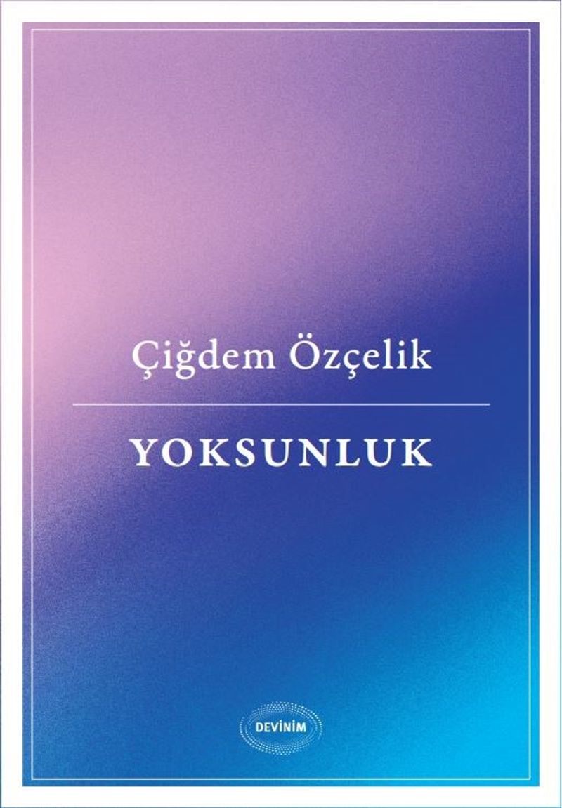 Yoksunluk kitap kapağı