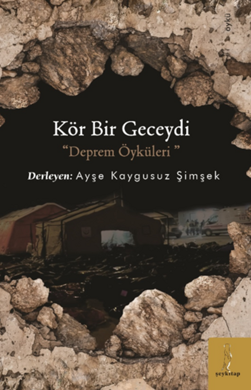 Kör Bir Geceydi Deprem Öyküleri kitap kapağı