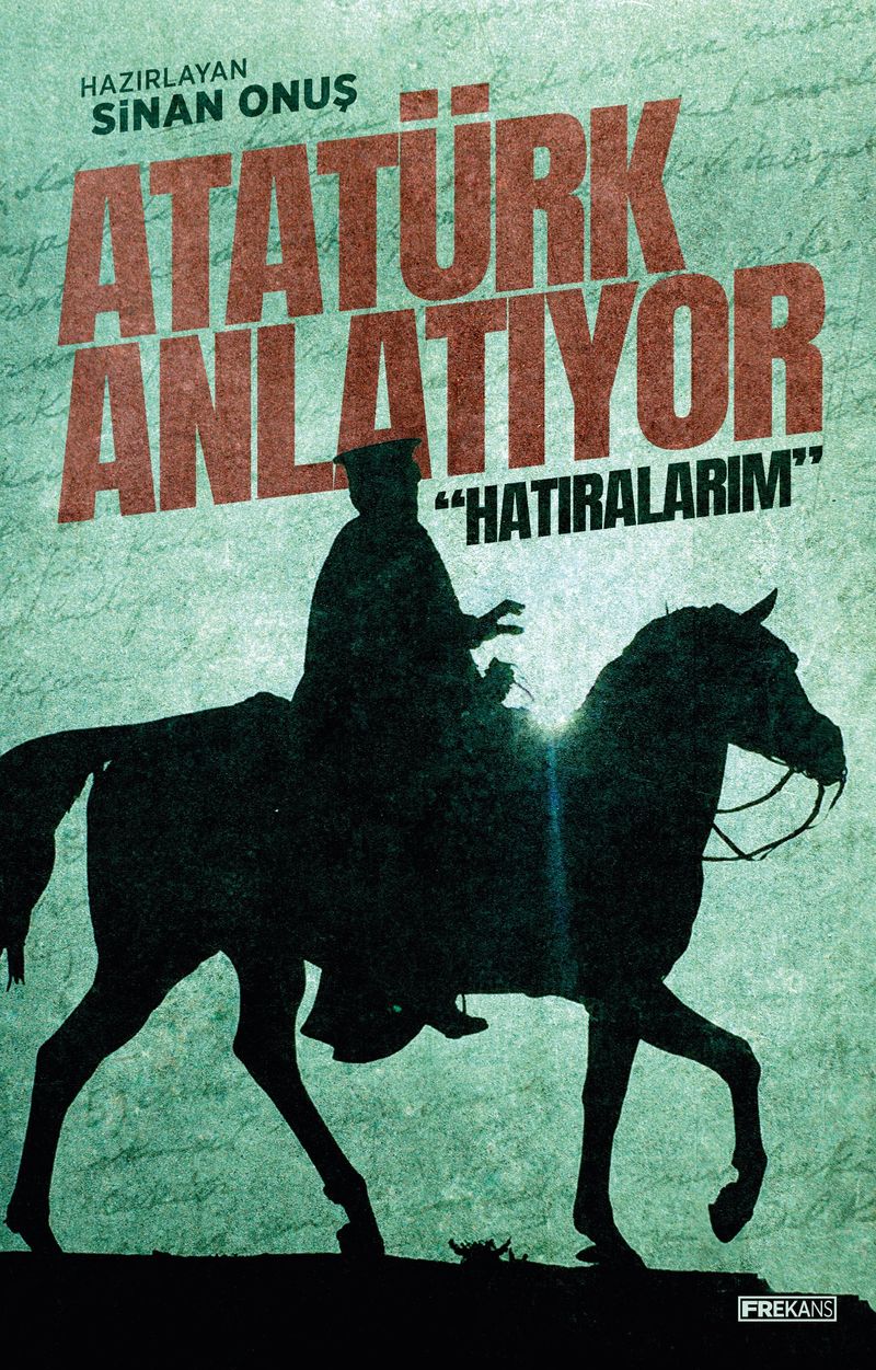 Atatürk Anlatıyor: “Hatıralarım” kitap kapağı