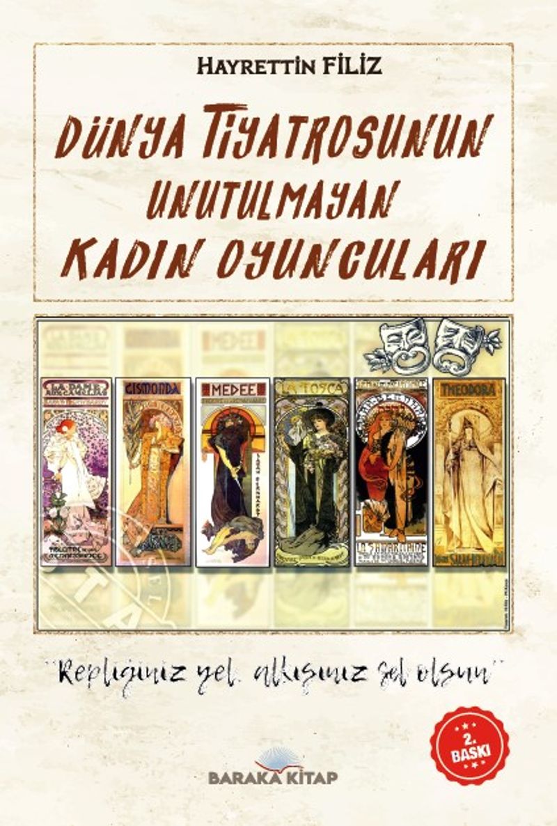 Dünya Tiyatrosunun Unutulmayan Kadın Oyuncuları kitap kapağı