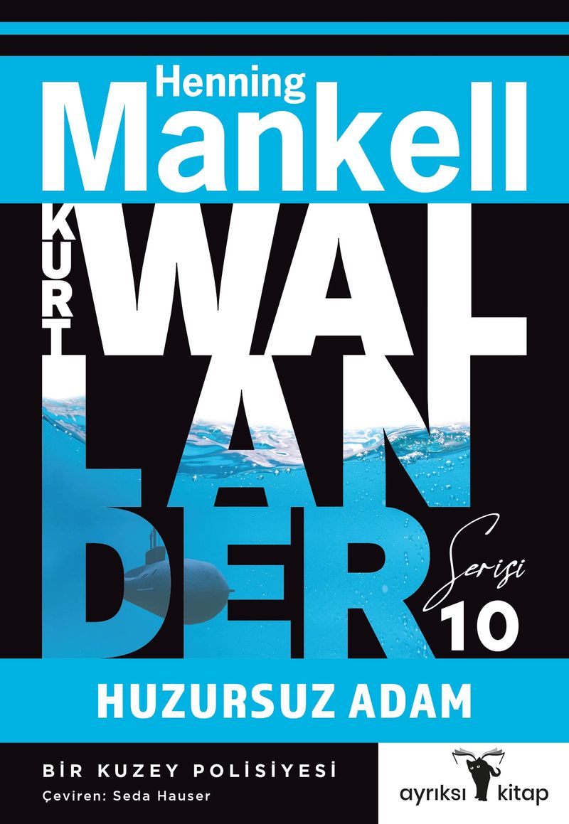 Huzursuz Adam - Kurt Wallander Serisi kitap kapağı