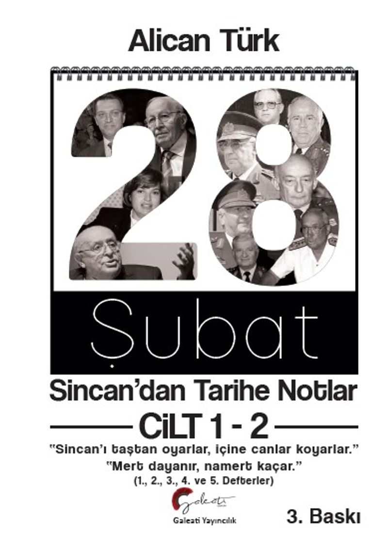28 Şubat Sincan'dan Tarihe Notlar (Cilt 1-2 Birlikte Basım) kitap kapağı