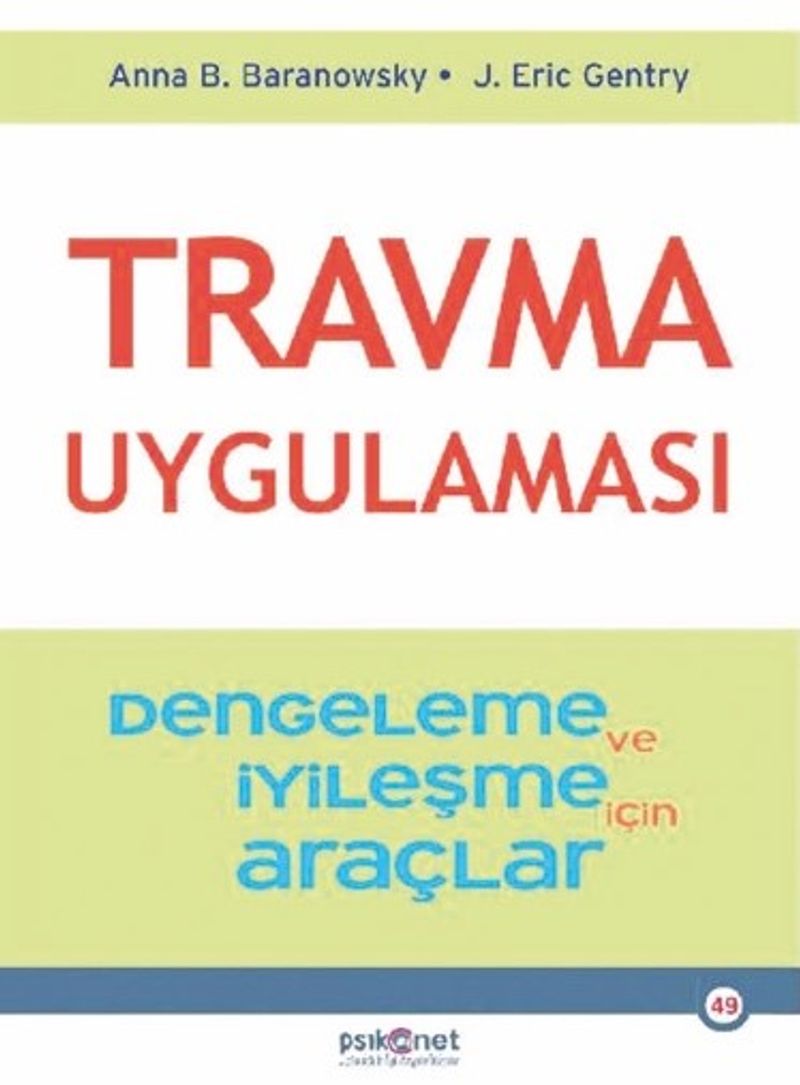 Travma Uygulaması kitap kapağı