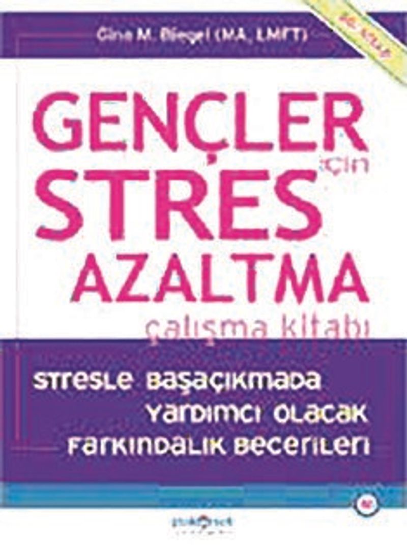 Gençler İçin Stres Azaltma Çalışma Kitabı kitap kapağı