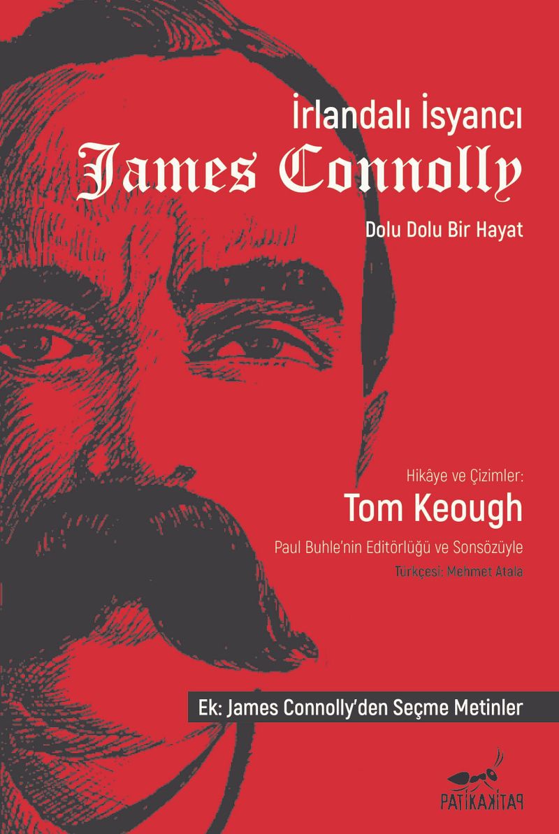 İrlandalı İsyancı James Connolly kitap kapağı