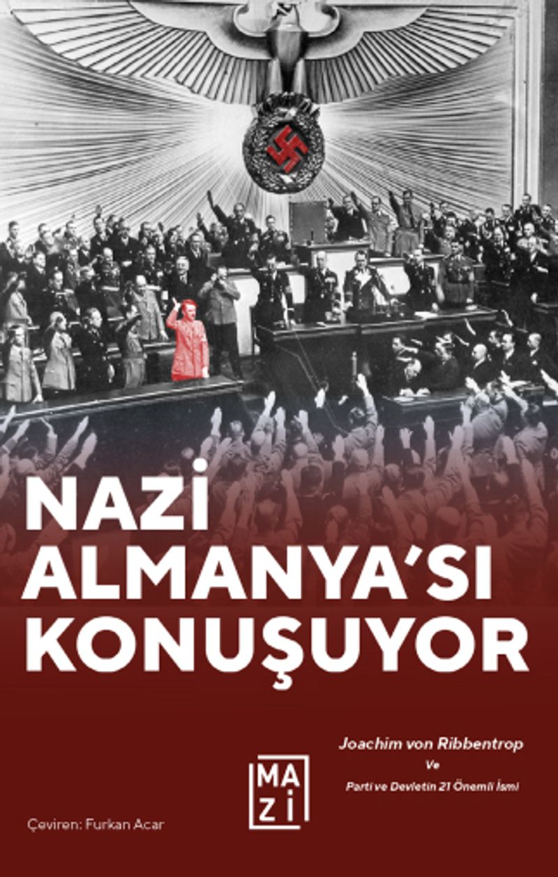 Nazi Almanya'sı Konuşuyor kitap kapağı