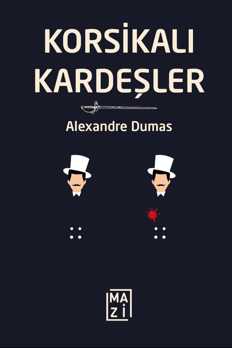 Korsikalı Kardeşler kitap kapağı