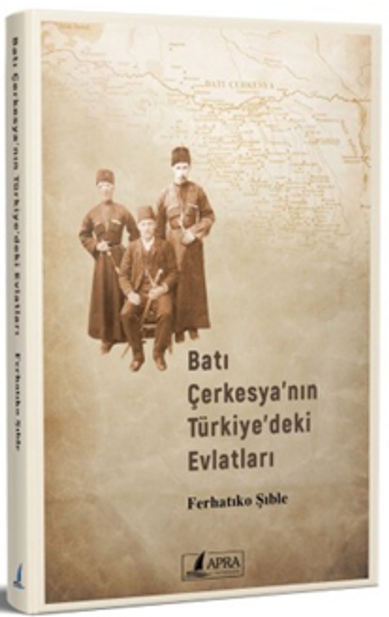Batı Çerkesya'nın Türkiye'deki Evlatları kitap kapağı