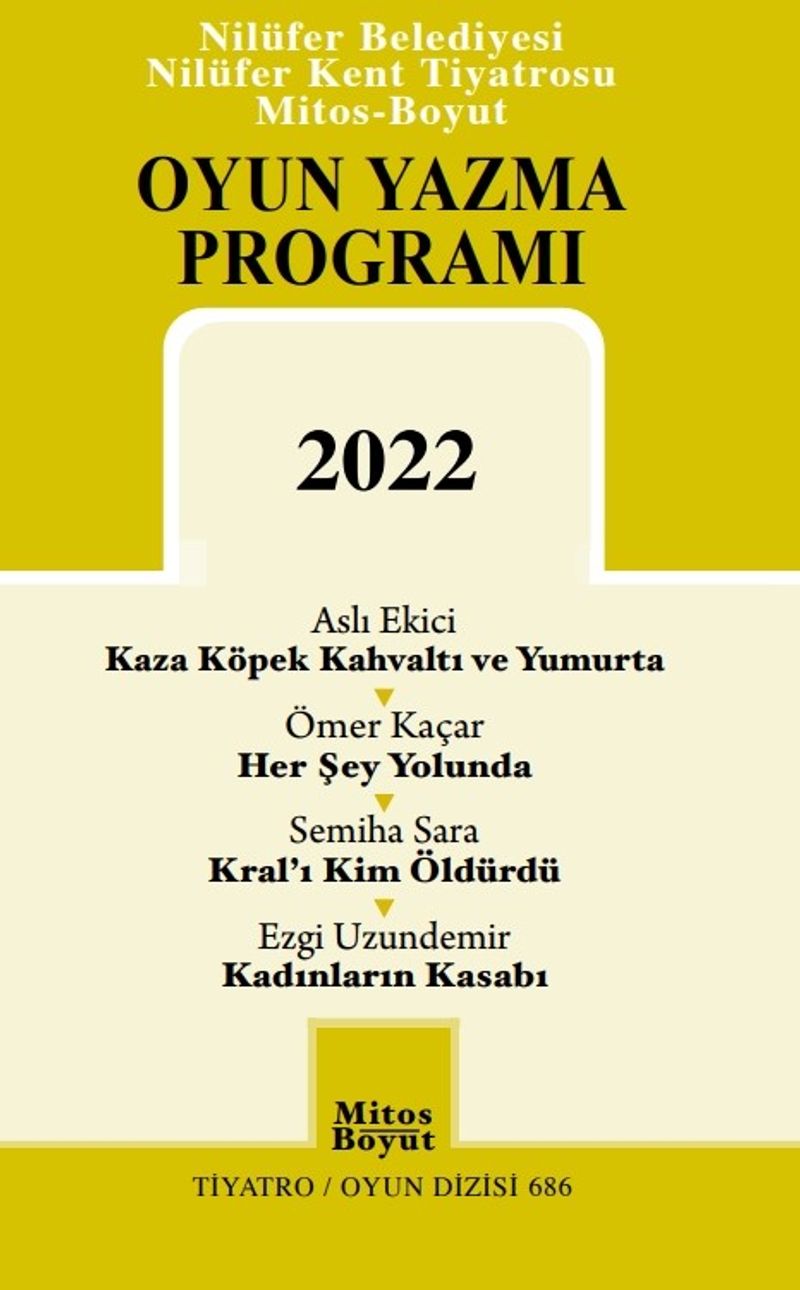 Oyun Yazma Programı 2022 kitap kapağı