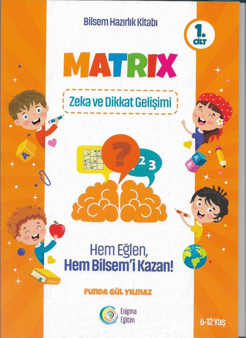 Matrix 1.cilt (Bilsem Hazırlık Kitabı) kitap kapağı