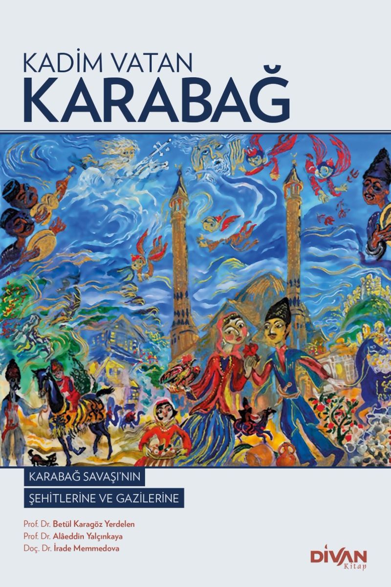 Kadim Vatan Karabağ kitap kapağı