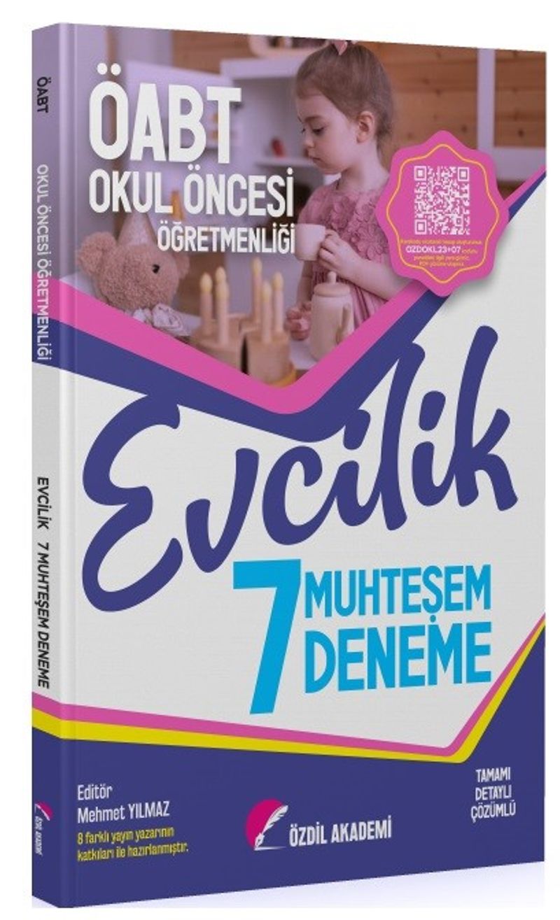 ÖABT Okul Öncesi Öğretmenliği Evcilik Muhteşem 7 Deneme kitap kapağı