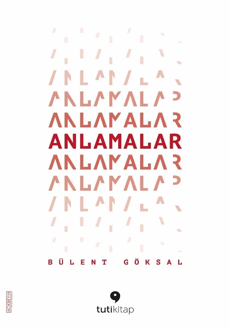 Anlamalar kitap kapağı