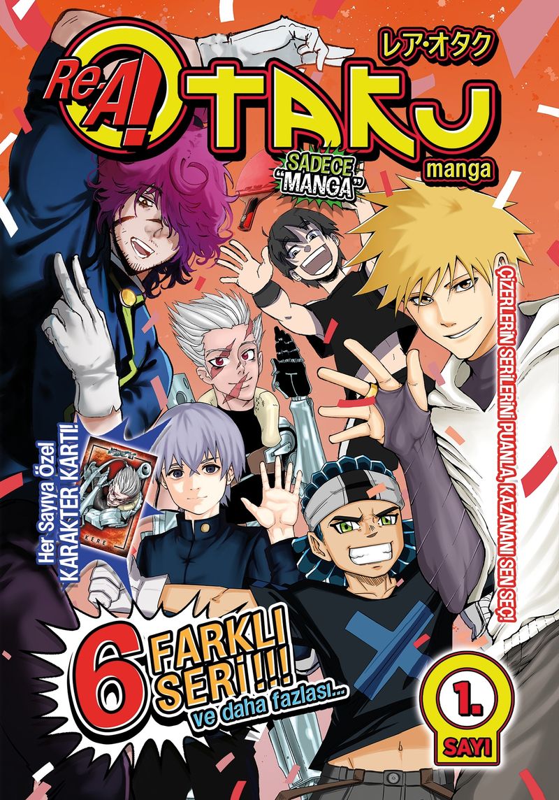 Rea Otaku Manga 1 kitap kapağı