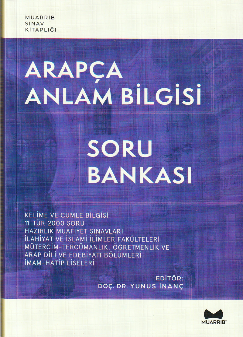 Arapça Anlam Bilgisi Soru Bankası kitap kapağı