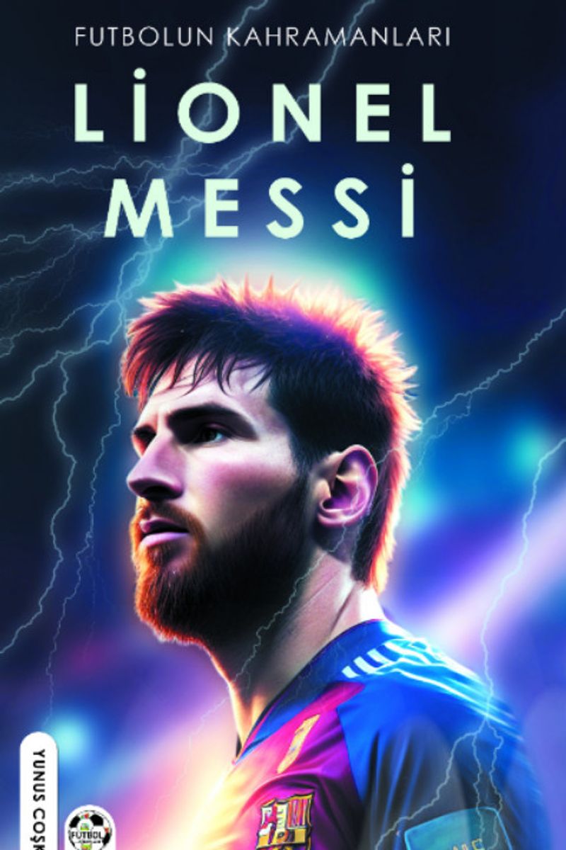 Futbolun Kahramanları Lionel Messi kitap kapağı