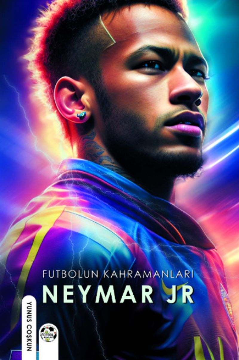 Futbolun Kahramanları Neymar Jr kitap kapağı